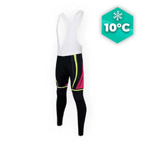 COLLANT CYCLISTE POUR FEMMES AUTOMNE ROSE - OPTIMUM+ Collant automne femme CycloPro Avec L