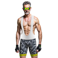 cuissard cycliste homme atmosphere jaune