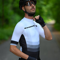 maillot cycliste agility blanche 1