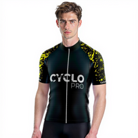 MAILLOT DE CYCLISME JAUNE - CYCLOPRO