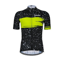 Maillot de cyclisme Jaune - Galaxy+ Maillot court cyclisme GT-Cycle Outdoor Store JAUNE S