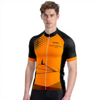 Jersey de ciclismo Mont Ventoux Orange - Performance
