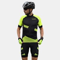 tenue cyclisme practical homme jaune ok