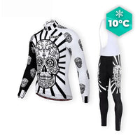 TENUE CYCLISTE AUTOMNE - SKULL+ tenue cyclisme homme CycloPro Avec 4XL