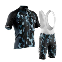 tenue cycliste ete militaro bleue