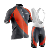 tenue cycliste ete gladiator orange