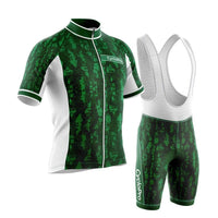 tenue cycliste ete pixel verte