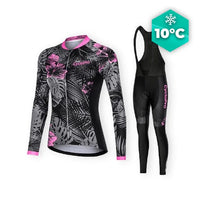 TENUE VÉLO FEMME AUTOMNE - Natura+ tenue de cyclisme CycloPro Avec S
