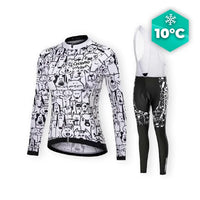 TENUE VÉLO FEMME AUTOMNE - Peps+ tenue de cyclisme CycloPro Avec XS