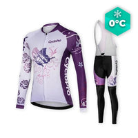 TENUE VÉLO FEMME HIVER - BUTTER+ tenue de cyclisme CycloPro Avec XS