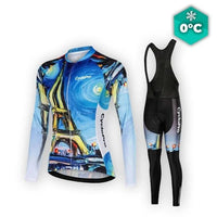 TENUE VÉLO FEMME HIVER - EIFFEL+ tenue de cyclisme CycloPro Avec XXL