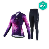 Tenue Vélo Hiver Mauve - Magic+ tenue thermique femme GT-Cycle Outdoor Store XS