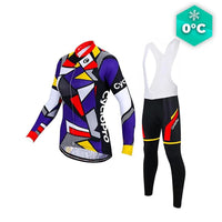 Tenue Vélo Hiver Mosaique - Confort+ tenue thermique femme GT-Cycle Outdoor Store Avec XS