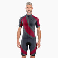 tenue cycliste ete gladiator rouge