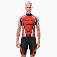 tenue cycliste ete shape ouge