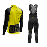 tenue cycliste hiver jaune atom 5
