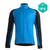 Thermique Cyclisme Bleue - Thermika Veste thermique velo CycloPro S