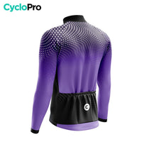 MAILLOT LONG DE CYCLISME HIVER VIOLET - COCCINELLE+ Maillot thermique homme GT-Cycle Outdoor Store