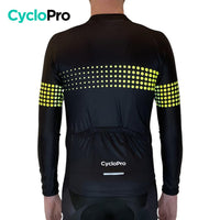 MAILLOT LONG DE CYCLISME JAUNE - AUTOMNE - LIBERTY+ Maillot long pour homme GT-Cycle Outdoor Store