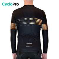 MAILLOT LONG DE CYCLISME ORANGE - AUTOMNE - LIBERTY+ Maillot long pour homme GT-Cycle Outdoor Store