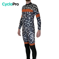 Tenue cycliste automne Orange Homme - Atmosphère+ tenue de cyclisme automne GT-Cycle Outdoor Store
