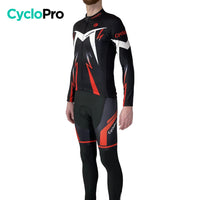 Tenue cycliste hiver Rouge - Confort+ tenue de cyclisme hiver GT-Cycle Outdoor Store