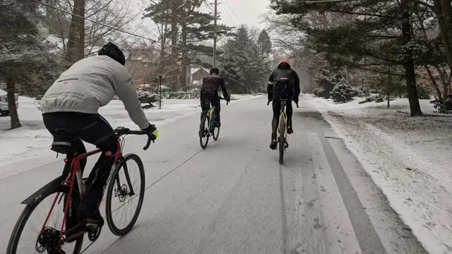 Escolha os pneus de inverno certos para sua bicicleta de estrada