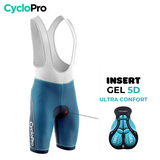 Roupa de ciclismo Summer Blue - Uni+