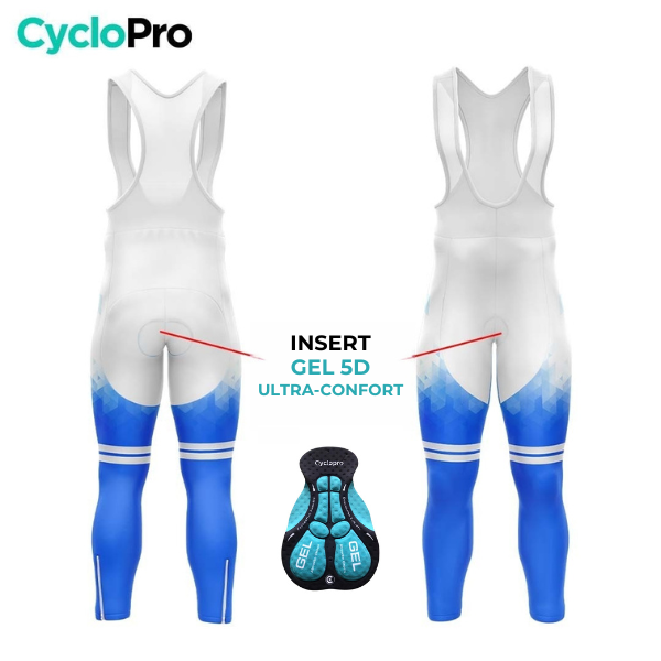 Ciclista de inverno Man Blue - Crystal+