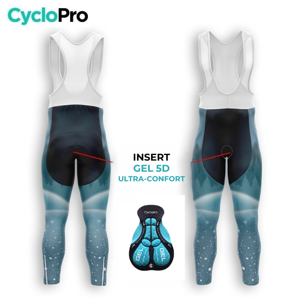 Roupa de ciclismo de inverno Blue Man - Snow+