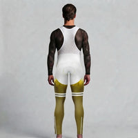 COLLANT CYCLISTE AUTOMNE HOMME JAUNE  CRISTAL 1