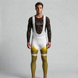 COLLANT CYCLISTE AUTOMNE HOMME JAUNE  CRISTAL