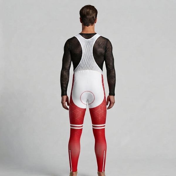 COLLANT CYCLISTE AUTOMNE HOMME GRENAT CUBIC  1
