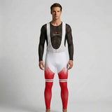 COLLANT CYCLISTE AUTOMNE HOMME ROUGE  CRISTAL