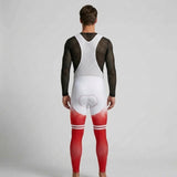 COLLANT CYCLISTE AUTOMNE HOMME ROUGE  CRISTAL 1