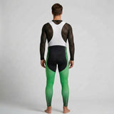 COLLANT CYCLISTE AUTOMNE HOMME VERT  DIMENSION 1
