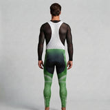 COLLANT CYCLISTE AUTOMNE HOMME VERT SNOW  1