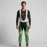 COLLANT CYCLISTE AUTOMNE HOMME VERT SNOW 