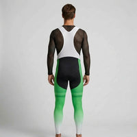 COLLANT CYCLISTE AUTOMNE HOMME VERT TRACE 1
