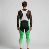 COLLANT CYCLISTE AUTOMNE HOMME VERT TRACE 1