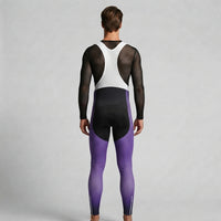 COLLANT CYCLISTE AUTOMNE HOMME VIOLET  DIMENSION 1