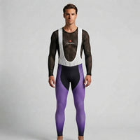 COLLANT CYCLISTE AUTOMNE HOMME VIOLET  DIMENSION