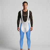 COLLANT CYCLISTE HIVER HOMME BLEU CUBIC