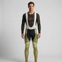 COLLANT CYCLISTE HIVER HOMME JAUNE SNOW