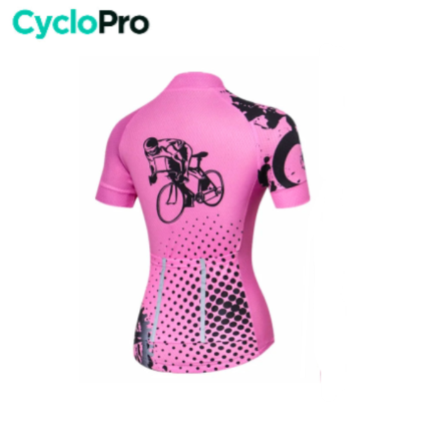Roupa de bicicleta rosa de estrada - ciclismo