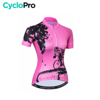 Roupa de bicicleta rosa de estrada - ciclismo