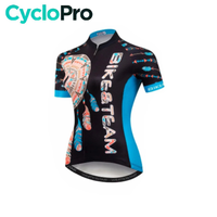 Rodada curta / tye - camisa de corante