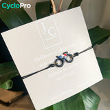 Pulseira de bicicleta da França - Edição Black