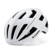 casque velo route blanc lighty