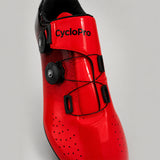 chaussures route cyclisme speedmax rouge 4